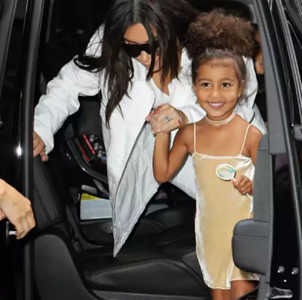 Photos: Kim Kardashian and daughter North West look fabulous as they step out to lunch in NYC